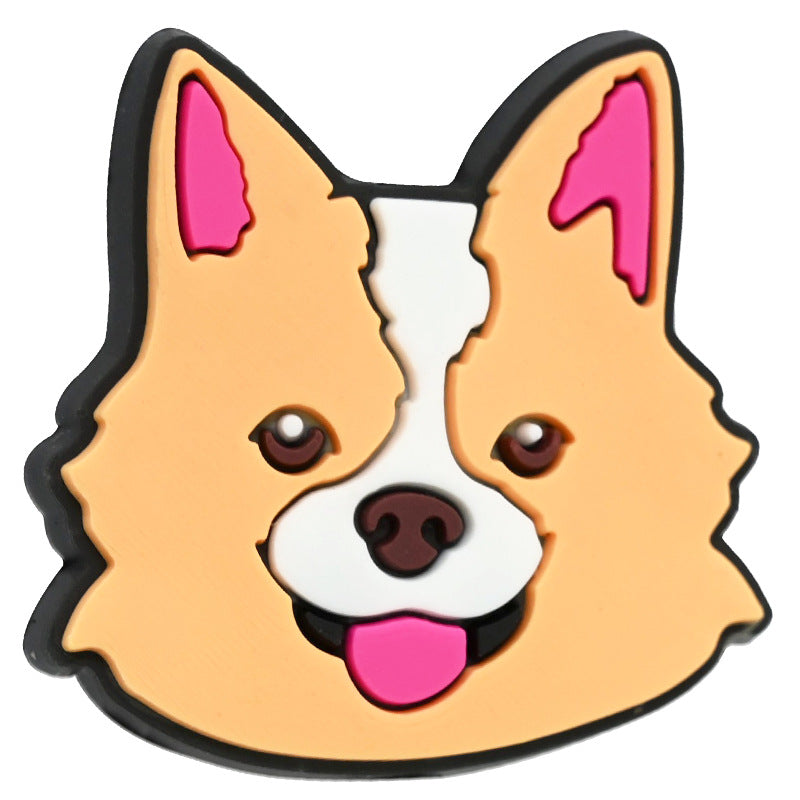 Wholesale  Random100pcs/pack Cute Pet Dog Series Cartoon Beads